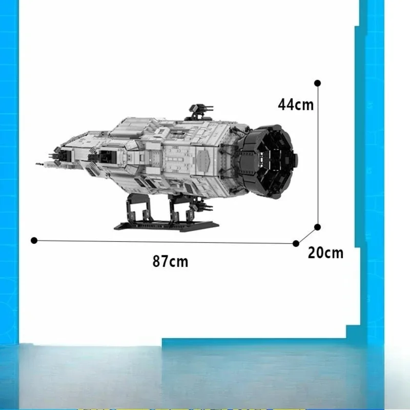 نموذج مركبة سفينة الفضاء السريعة من Starship Firmament، ألغاز مكعبات بناء تجميع الجسيمات الصغيرة