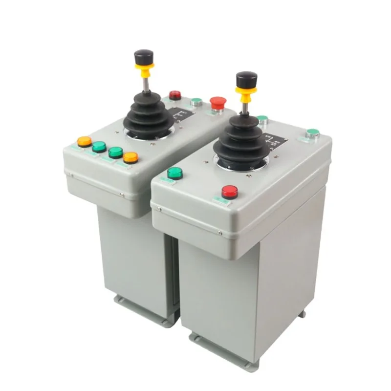China Factory Seller Industrial Joystick Potentiometer Double Handle AC Copper Steel Environmental Protection