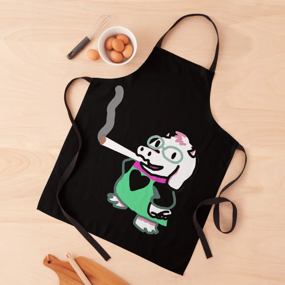 

Ralsei Blunt design Apron Household Items barber uniform Apron