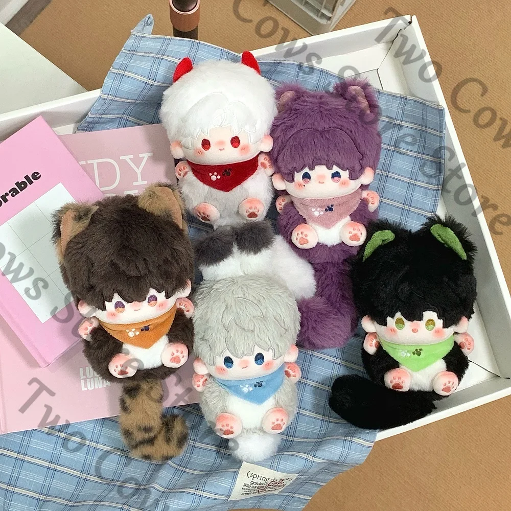 

Хлопковая кукла «Любовь и глубокий космос», 10 см, кукла «Тело зверя», Силус Рафейэль Зайн Ксавье Калеб, коллеги, супер милый подарок на день рождения