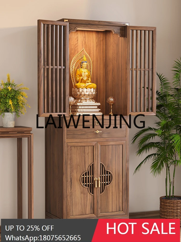 

RWJ Buddha Shrine Bodhisattva Cabinet Buddha Cabinet Household Simple and Light Luxury God of Wealth Cabinet