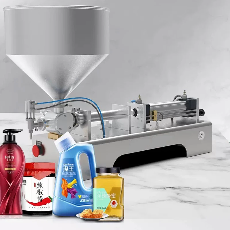 

PBOBP 10-100ml Fully Automatic Liquid Paste Filling Machine Quantitative for Cosmetics Beverage Filling Machine