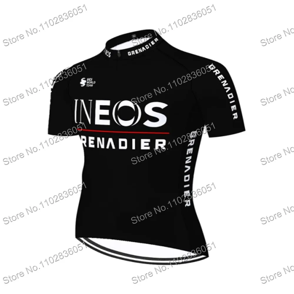 2024 INEOS GRENADIER Team White Cycling Jersey Men Summer Clothing Road Bike Shirt Bicycle Tops MTB Wear Uniform Maillot Ropa