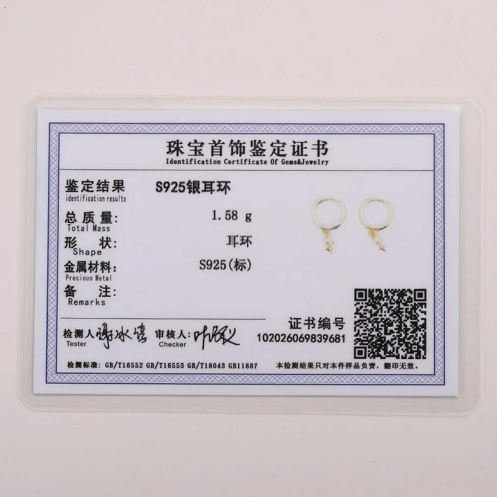 ROXI White Opal Drop Hoop Earrings For Women 925 Sterling Silver Star Charms 18K Gold Plata Piercing Zircon Drop Jewelry Gifts