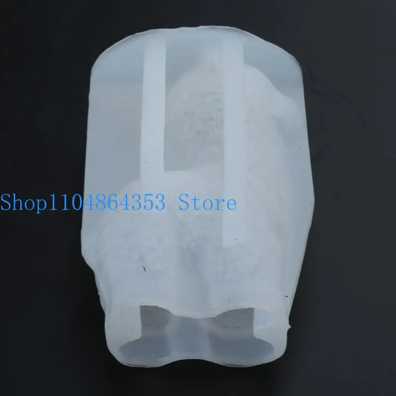 652F Silicone Mold for DIY Aromatherapys Making 3D Alpacas Resin Molds Home