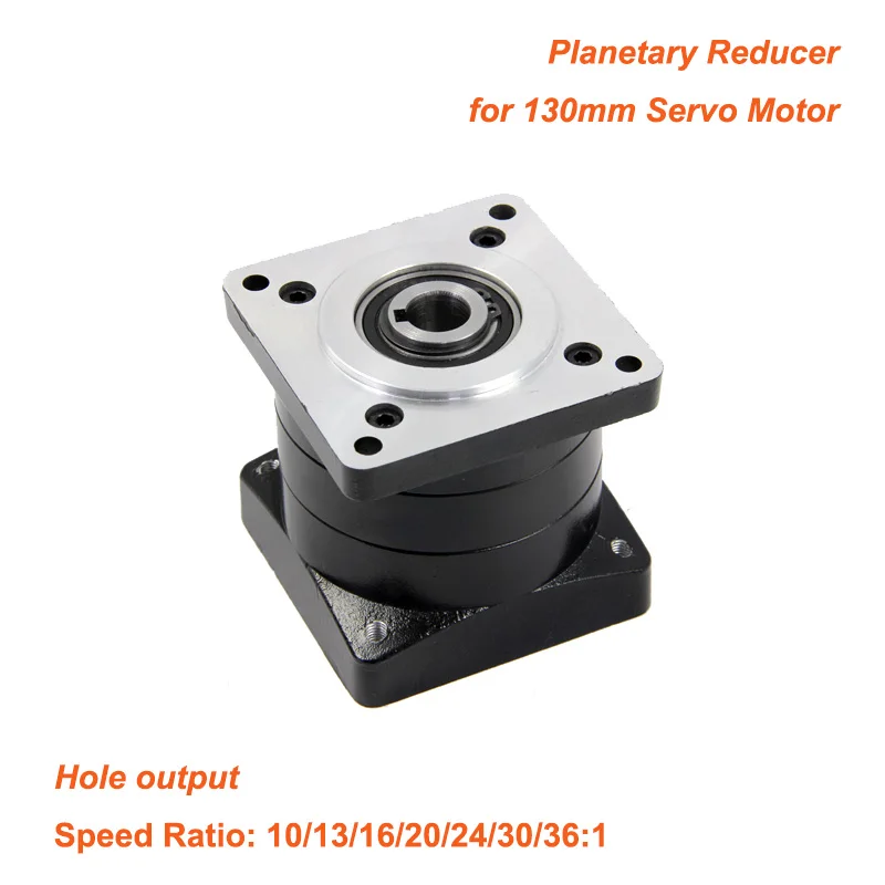 10:1 13:1 16:1 20:1 24:1 30:1 36:1 Planet Reducer 130 Planetary Gearbox Hole output for 130mm Servo Motor