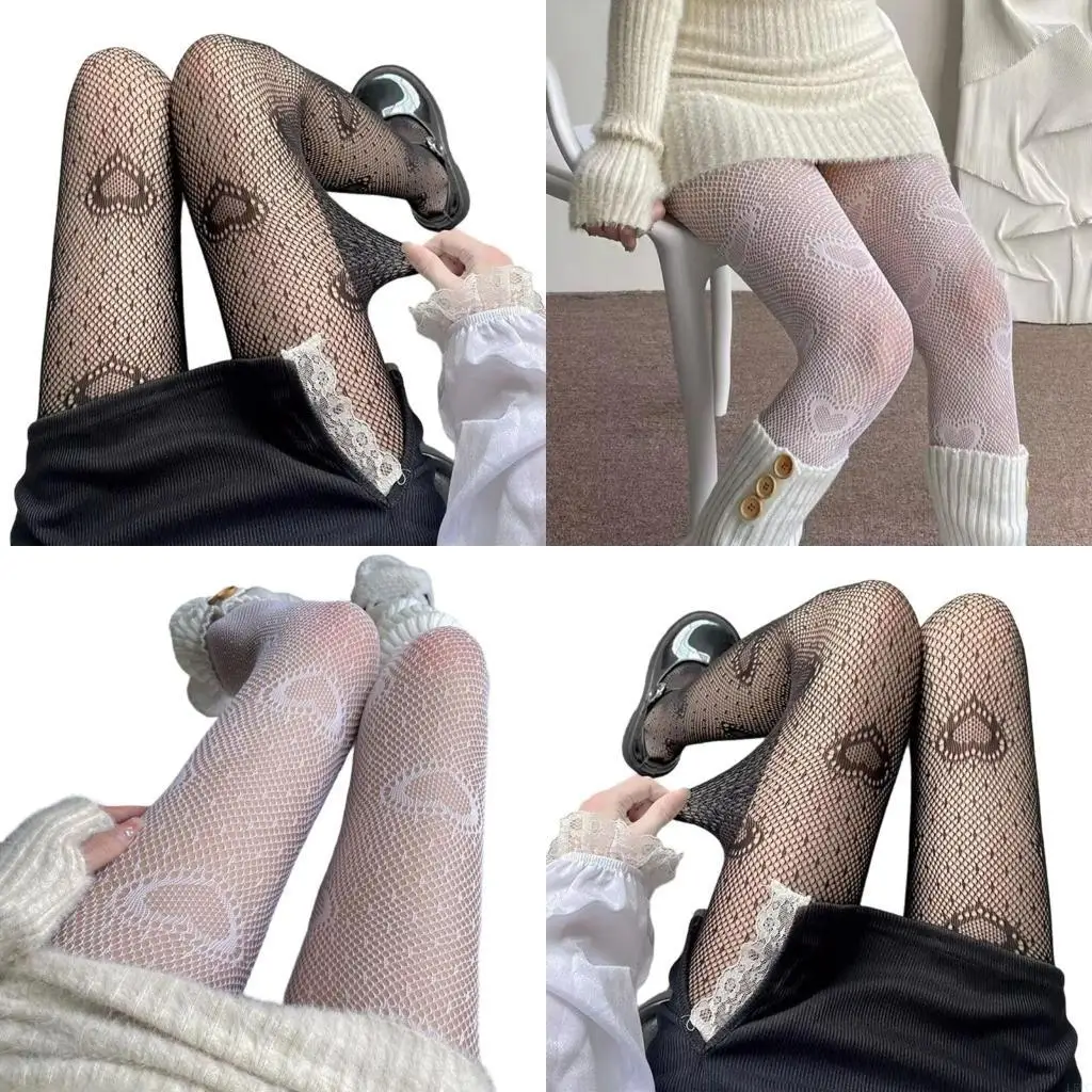 

L5YC Women's Lace Pantyhose Stockings Leggings Patterned Tights Stockings