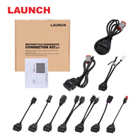 LAUNCH Motorcycle Diagnostic Connector Kit 2.0 PN: 301181175 with Renewal Card