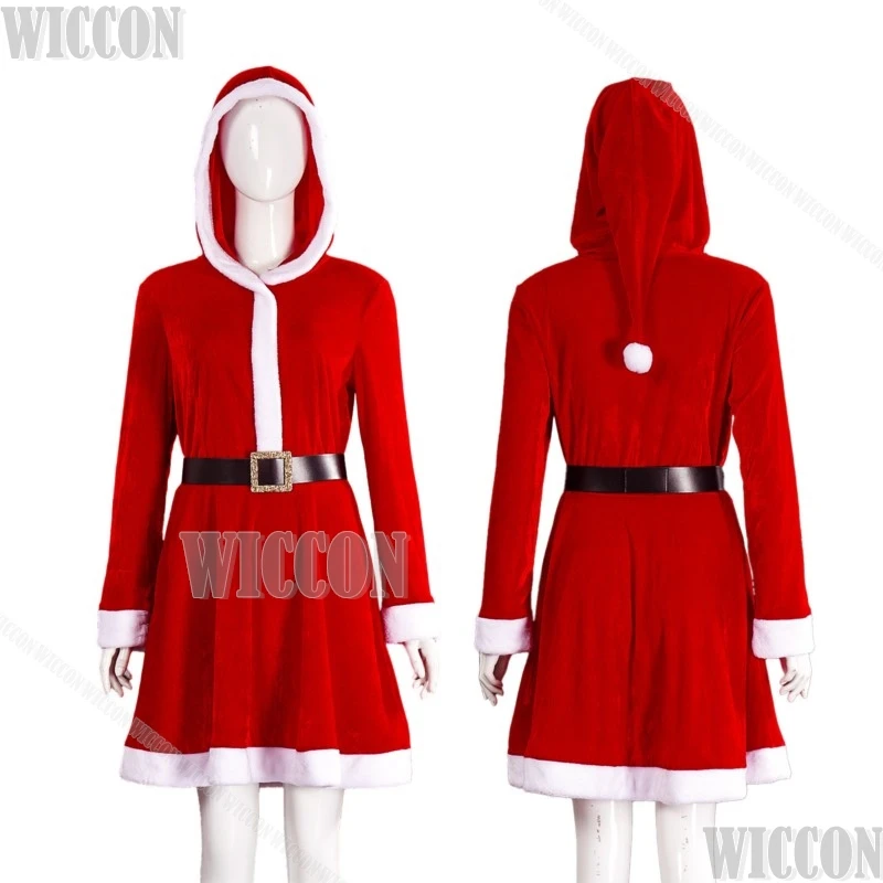 robe-de-noel-rouge-a-capuche-tenue-de-soiree-pour-evenements-spectacle-sur-scene-cosplay-femme-et-fille-halloween-nouvelle-collection-2025