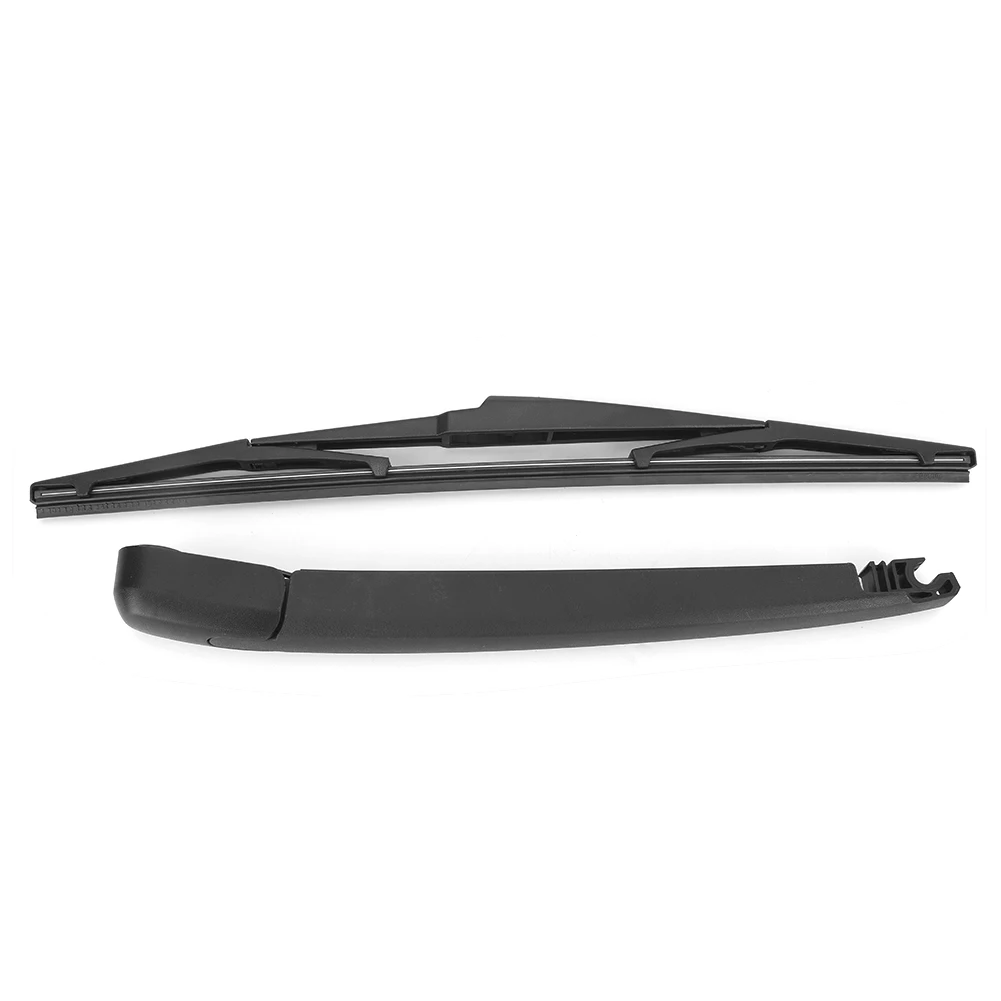 Car Accessory Car Rear Wiper Car Windscreen Rear Wiper Arm with Blade Set Replacement Black Fit for   Rear Wiper Arm