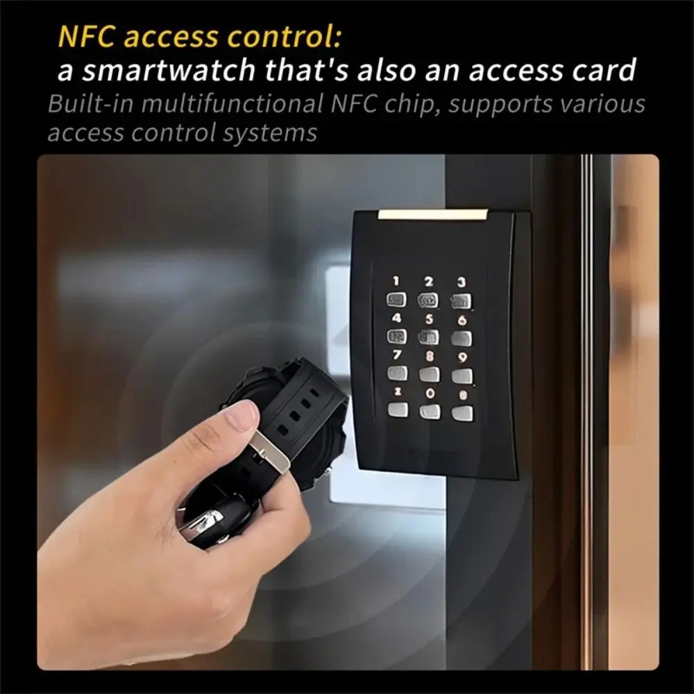 

Professional 433/315Mhz Smart Watch Multi-functional Lightweight Key Duplicator Waterproof Remote Control Hotel Room