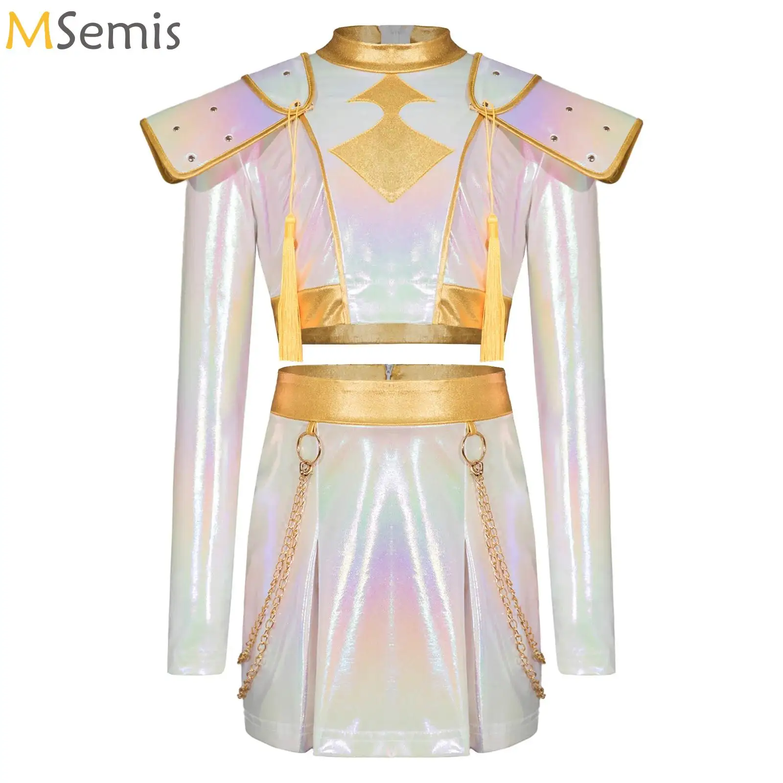 

Big Girls Demon Hunters Cosplay Costume Teenager Singer Roleplay Outfit Halloween Carnival Favorite Stage Performance Clothes