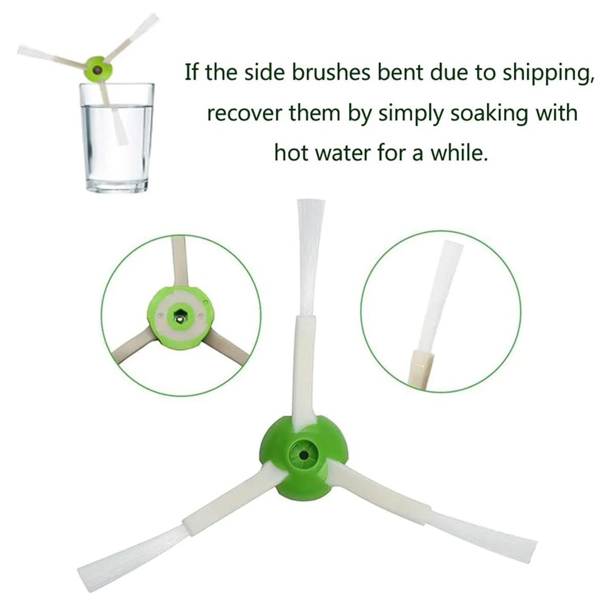 Популярные запасные части, совместимые с роботом-пылесосом IRobot Roomba Combo J7+/Plus J9+, резиновая щетка с несколькими поверхностями