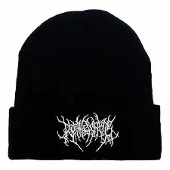 Hot-selling new product Gothic Street Punk friend embroider autumn and winter warm knitted hat ski woolen hat