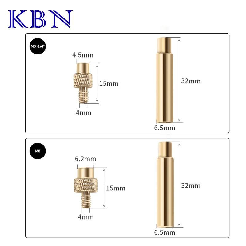 Heat Insert Nut Iron Tip M2 M3 M4 M5 M6 M8 Brass Thread Embedded Kit Heat Insertion Tool for Plastic 3D Printer Soldering Iron