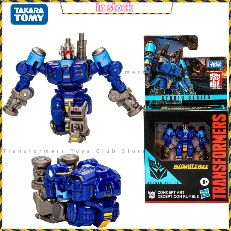 

В наличии Takara Tomy Трансформеры Bumblebee Studio Series Core Class Concept Art Decepticon Rumble экшн-фигурка хобби игрушка подарок