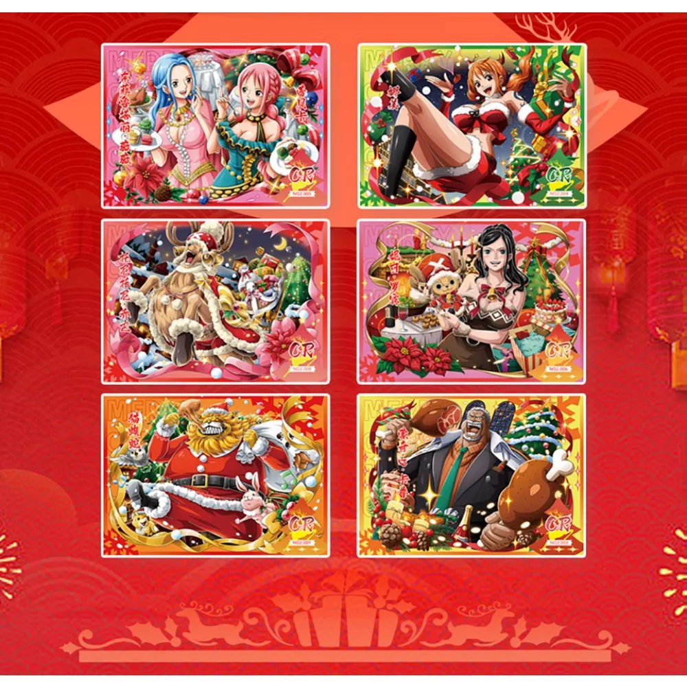 Genuine One Piece Cards Collection for Children Red Haired Singer High Quality Exquisite Multiple Types Cards Toy Festival Gifts