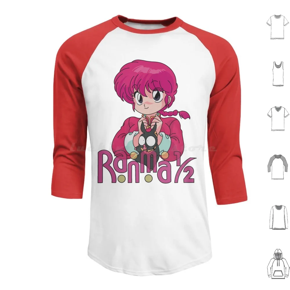 

Ranma 1 / 2 Hoodie cotton Long Sleeve Ranma Ranma 1 2 Ranma Fan Art Fan Art Fanart Anime Manga