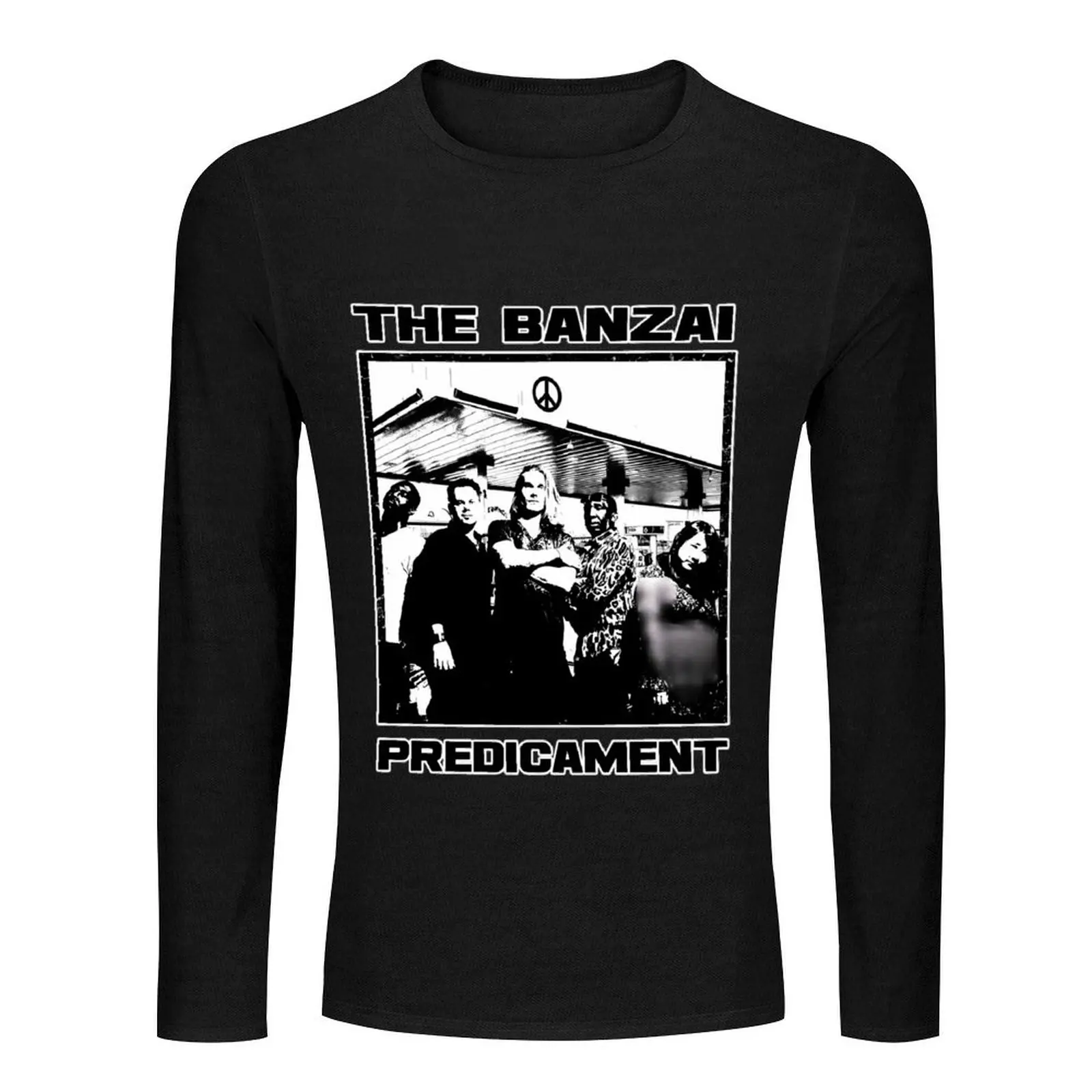 The Banzai Predicament Nathan For You Long T-Shirt blank t shirts new edition t shirt graphic t shirts black shirts for men