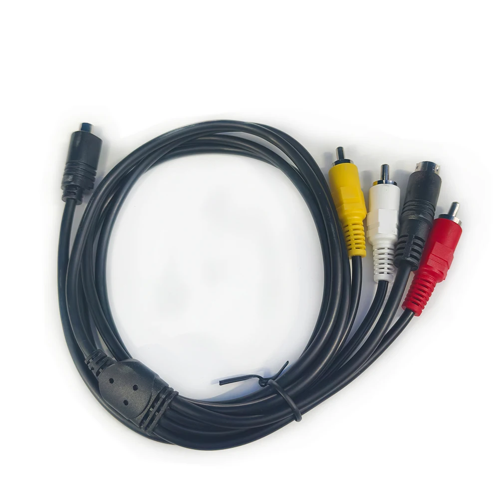 1 قطعة كابل AV لسوني Handycam كاميرا فيديو كاميرا رقمية VMC-15FS A/V سلك توصيل للكابل 10-Pin DVI DV موصل إلى 3 RCA S-Video