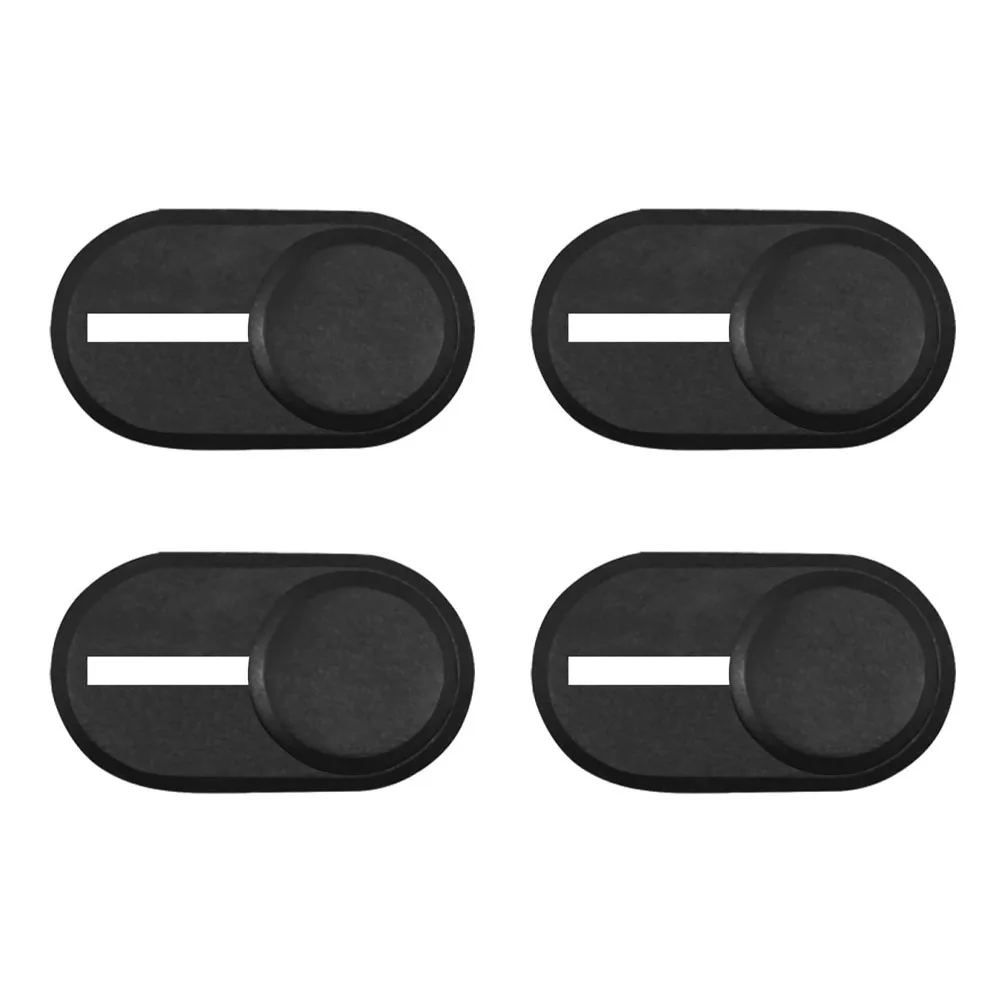 4-teilige Sichtschutzabdeckung für Webcam, Laptop, Computer, Tablet, Rutsche, langlebig, leicht, passend für Universal-Video