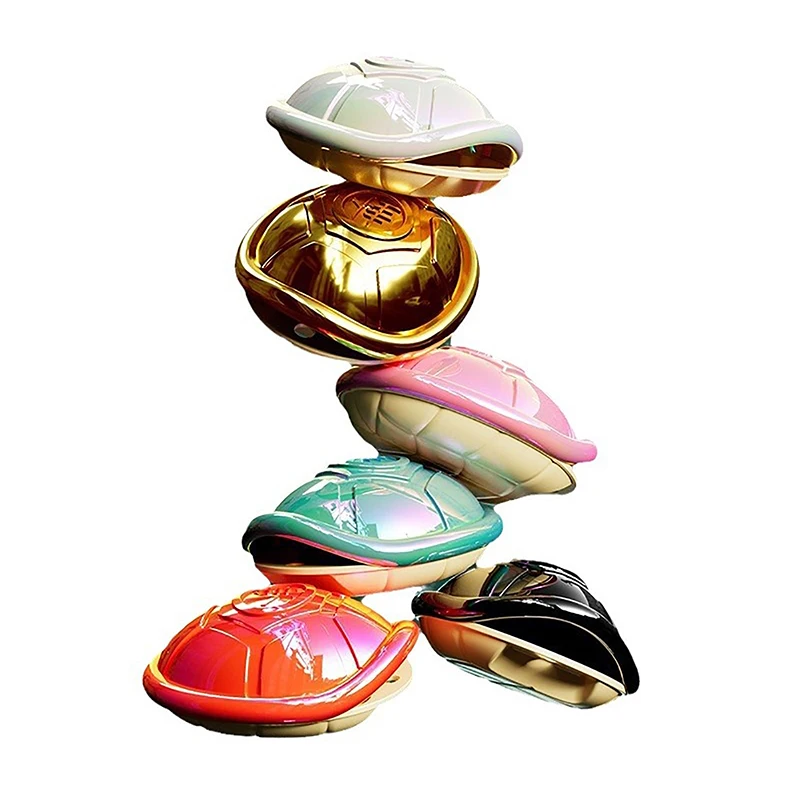 Good Luck Turtle Shell Fun Decompression Toy Money Turtle Desktop Decoration Creative Gift Bag Keychain Lucky Pendant