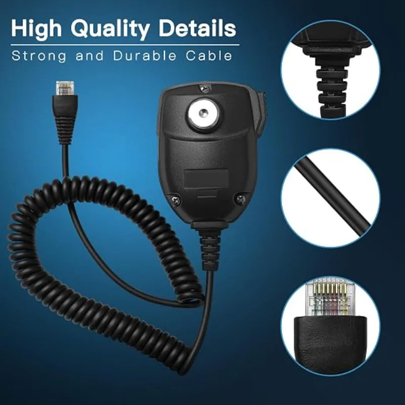 MH-67A8J Handheld Speaker Microphone 8 Pin Mic for Yaesu/Vertex VX-2100 VX-2200 VX2500 VX2508 VX2208 VX2108 FT-450 FT817 FT-857D view 6