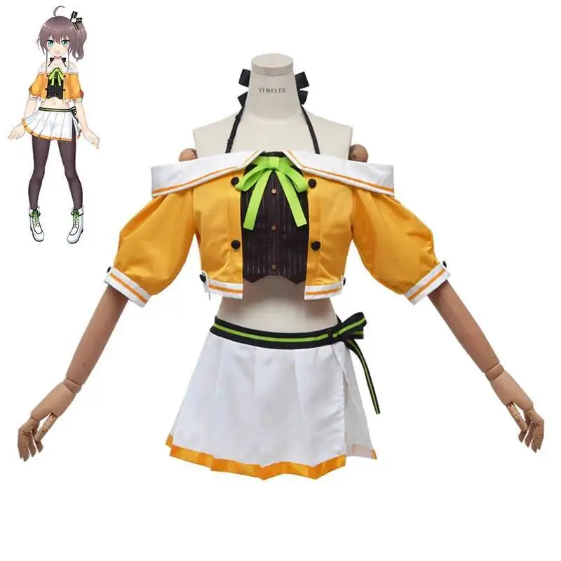 

Hololive Summer Color Festival VTuber Virtual Idol Streamer Cosplay Costume