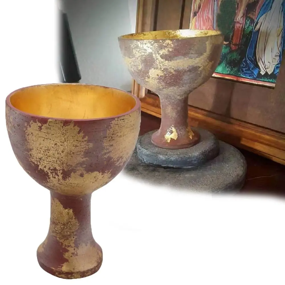Indiana Jones Holy Grail Cup Resin Crafts Halloween Props Decorations Resin Decoration