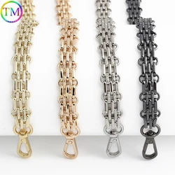 1-5-10PCS 17mm Wide 30-60-120CM Iron Bag Chains Strap For Women Bags Crossbody Shoulder Belt Handle Wrap Chain Accessories