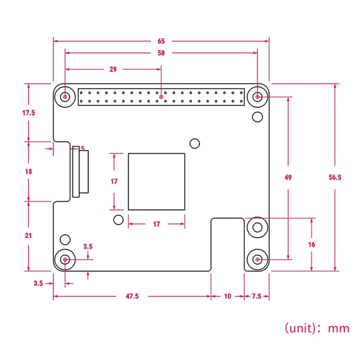 Para Raspberry Pi AI HAT + Hailo-8 26Tops para Raspberry Pi5 PCIe M.2 Gen3 para TensorFLow,TensorFlow Lite,ONNX,Keras,Pytorch