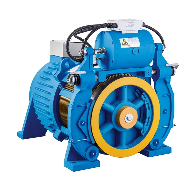 Elevator traction machine DC electric gearless elevator motor