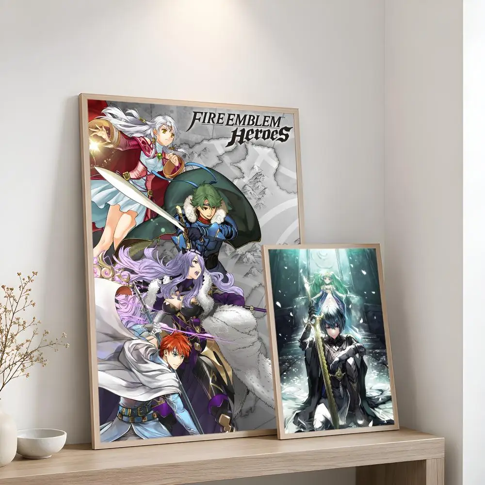 Fire Emblem Anime Poster Home Artwork For Living Room Bedroom Office Dorm Apartment Gift