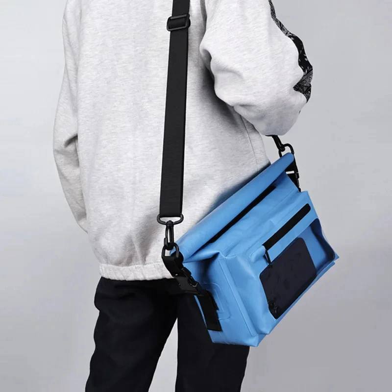 Waterproof Dry Bag For Kayak Swimming Trekking Boating Floating PVC Hiking Bags Mobile Phone Pouch Rafting Storage Shouler Bag