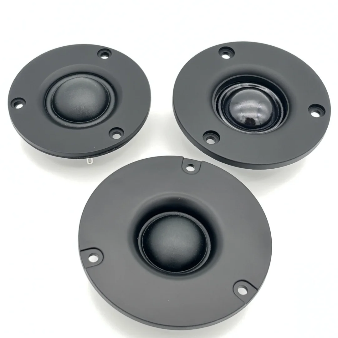 Sounderlink Audio Labs 2-3 Inch Silk Soft Dome Tweeter - 15W HiFi Neodymium Horn Speaker (6/8 Ohm, 52-80mm) for Home Audio