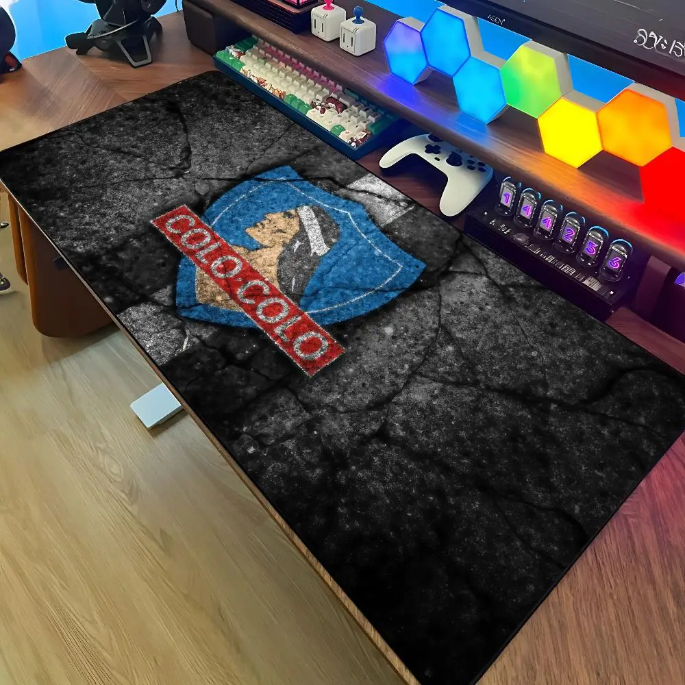 Club Social Y Deportivo Colo Mouse Pad Large Rubber Tablepad PC Game Mousepad Laptop Desk Pad XXL Non-slip Computer Keyboard Mou