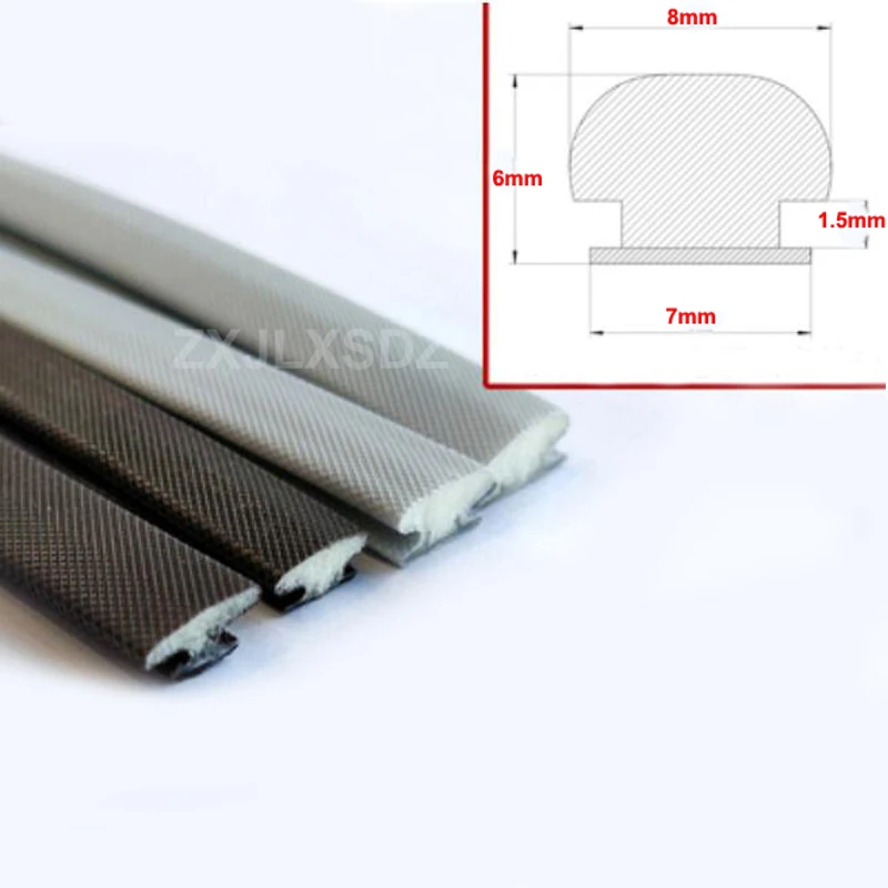 

Уплотнительная лента для дверей и окон, Пенополиуретан, 5 метров, слот для карт, звукоизоляция, звукоизоляция, защита от столкновений, шумоизоляция