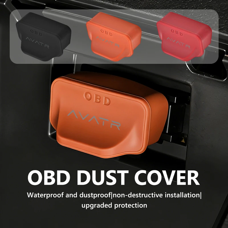 Защитная крышка для порта OBD, пылезащитный колпачок для разъема, автомобильные аксессуары для Avatr 06 ‌   06T ‌   07 ‌   11 ‌   12 ‌   Внедорожник 07L ‌   XPECTRA 2025 2026