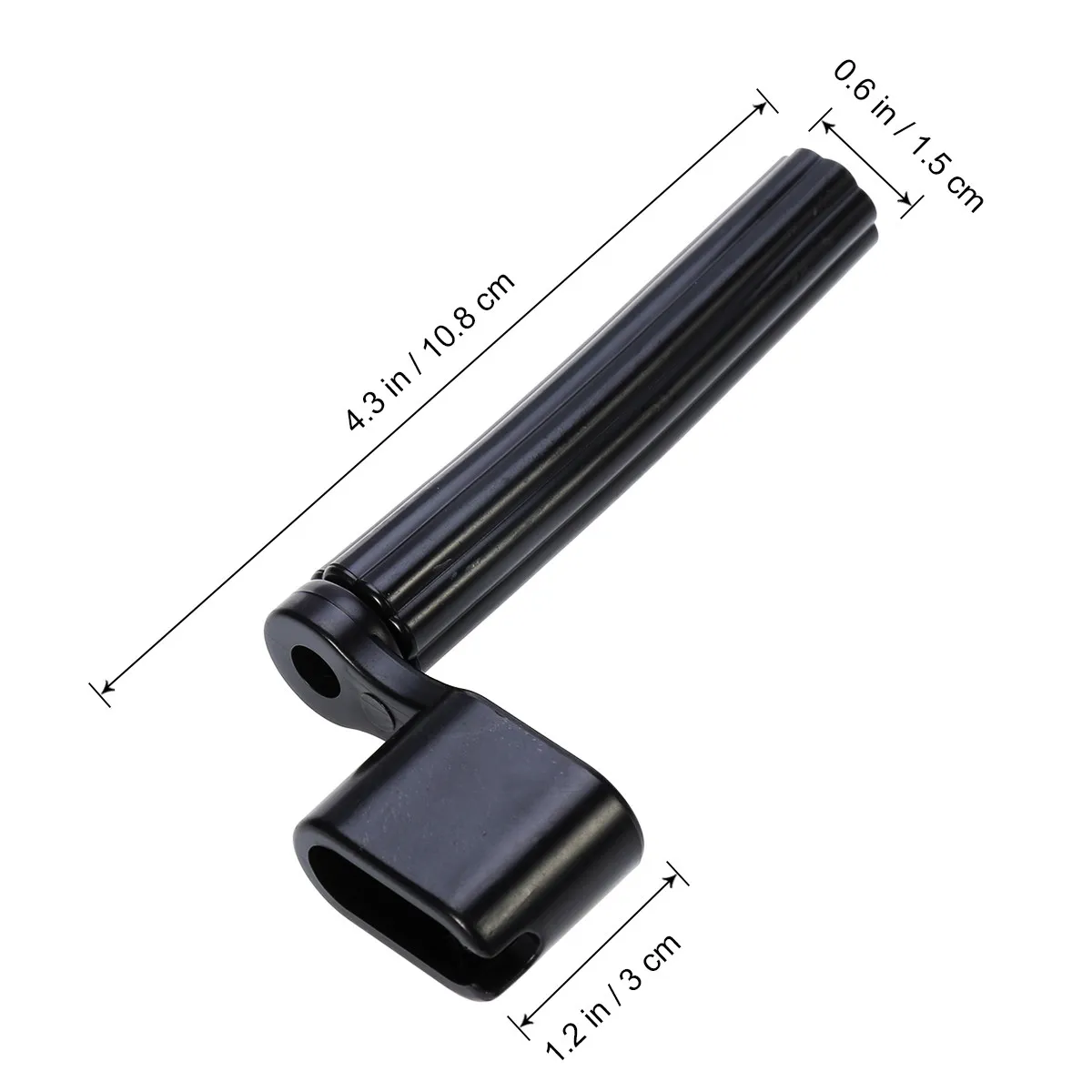 Premium Metal Guitar String Winder with Plastic Handle Ergonomic All-in-One Restringing Tool for Guitars Basses Banjos Mandolins