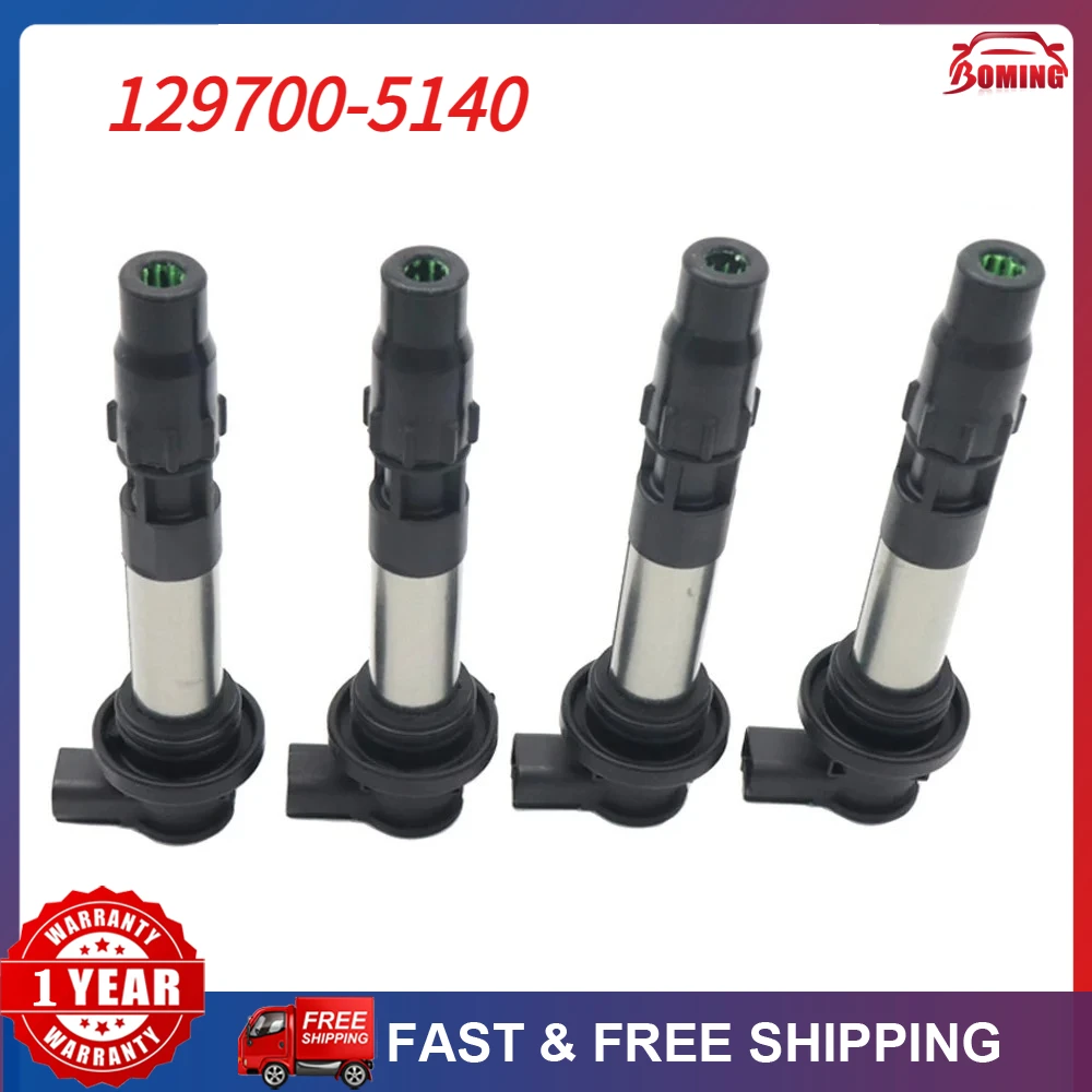 Neue Zündspulen für Suzuki GSX-R600 L1 L2 L3 L4 L5 L6 L7 L8 L9 2008-2010 1297005140 3341038H00 33410-38H00 129700-5140