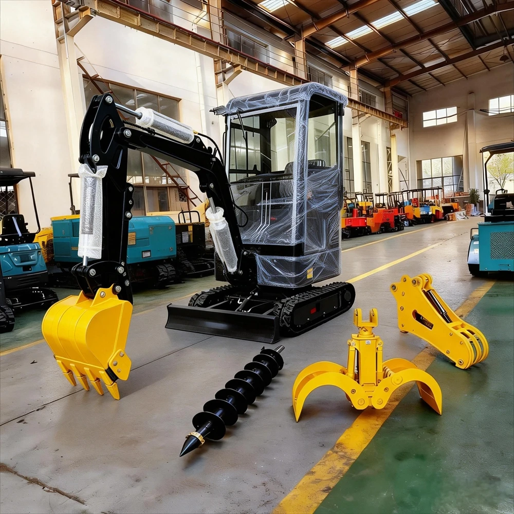 

Multifunctional Mini Excavator Diesel 1.2Ton 1.7Ton 3.0Ton Construction Mini Digger EPA Euro 5 Kubota Europe