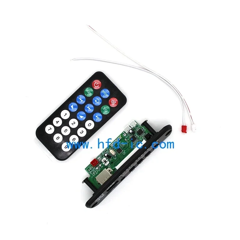 Bluetooth 3.5MP0 decoding card, FM player, USB, AUX module, 3.5mm, Bluetooth receiver, car kit, audio amplifier card