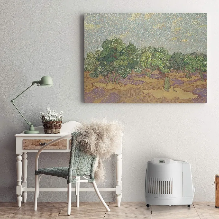 Whole-House Console-Style Evaporative Humidifier for Home Use: Efficient Moisture Distribution Energy-Saving Design Quiet Opera