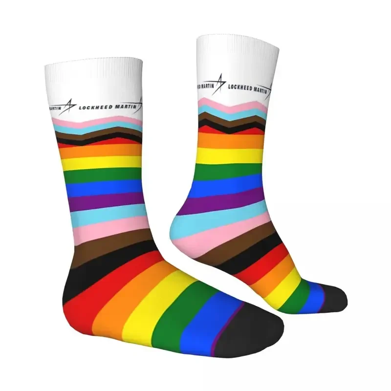 Y2K Lockheed Martin Gay Rride Socks Male Mens Women Autumn Stockings Printed