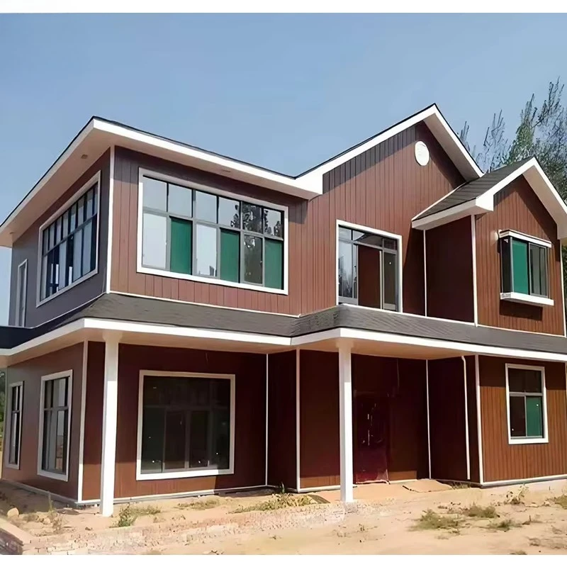 3D Design Light Steel Frame Modular Luxury Container Prefabricated Villa For Sale