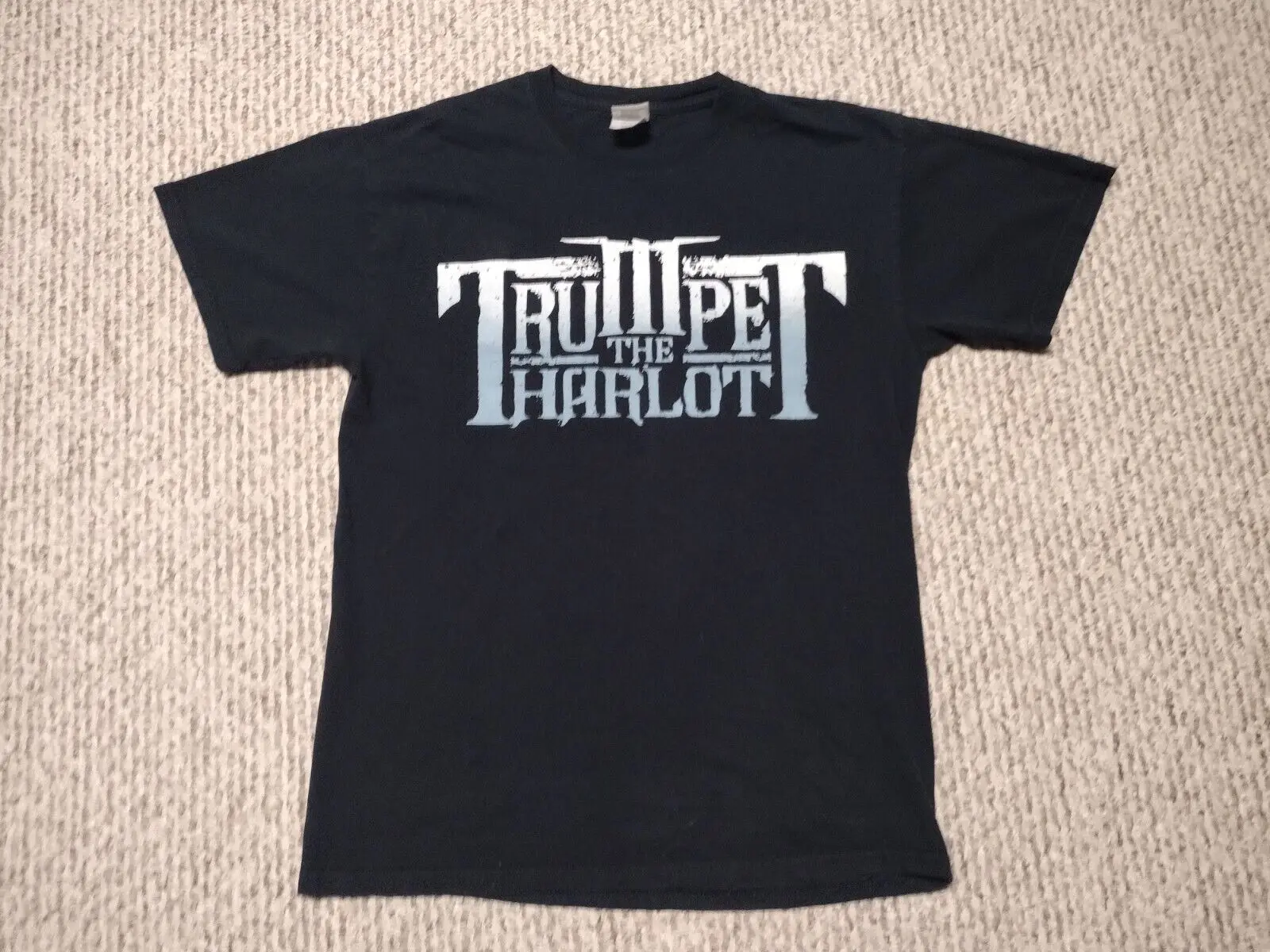 Visceral Trumpet The Harlot Band Tour Shirt M Metal Core