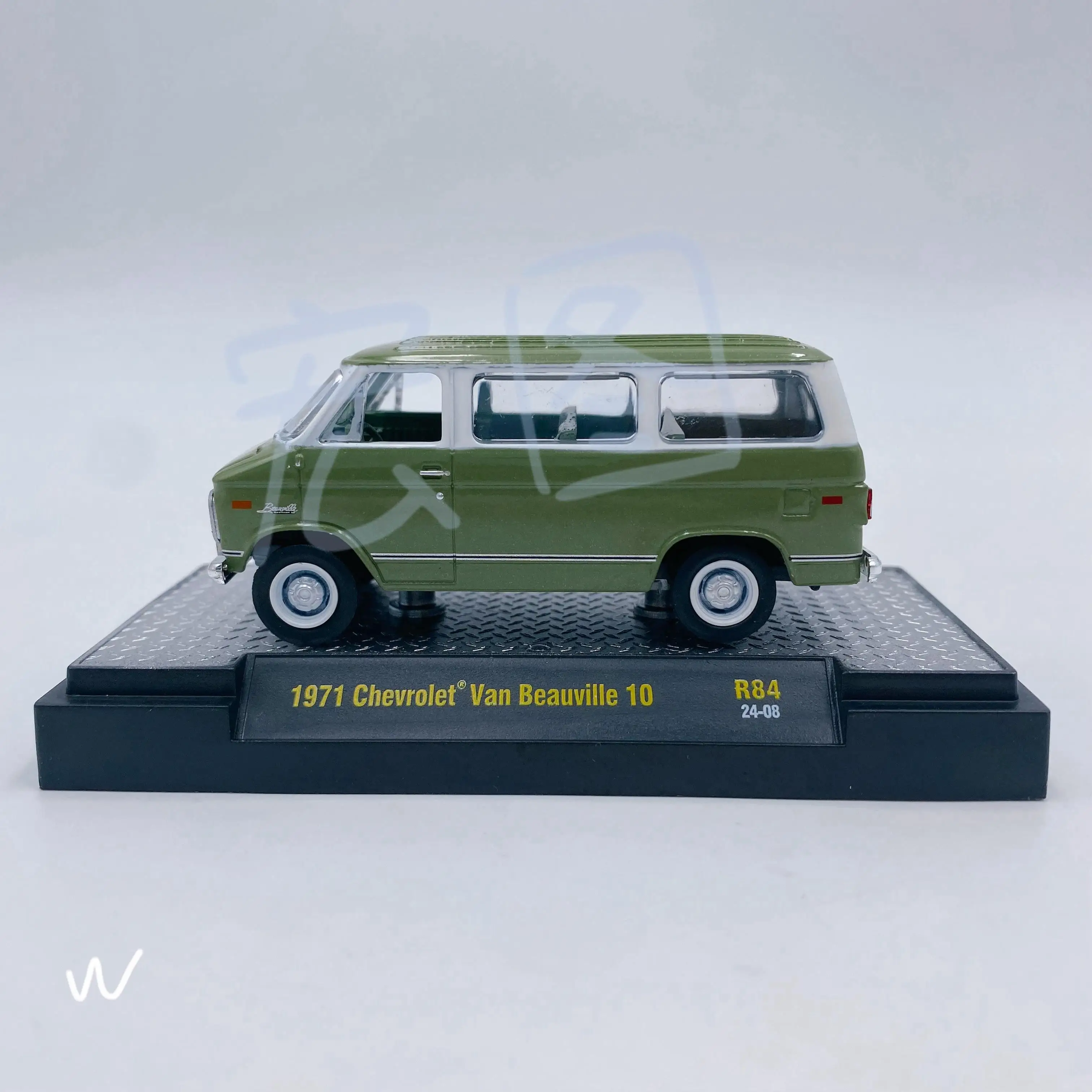 Modèle de voiture Van Beauville, M2 Machines, 1/64, 1971, 10, Jouet