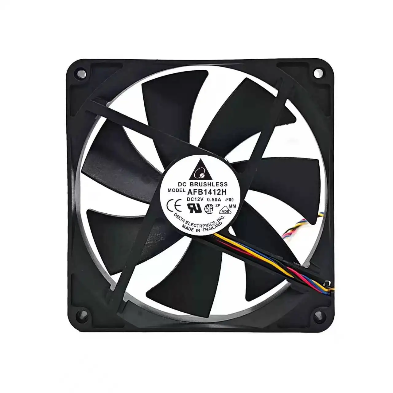 14025 Axial Fan AFB1412H 12V 0.50A Brushless Exhaust Cooler 140x25mm 4 Wire For Telecom Cabinet Repair Parts