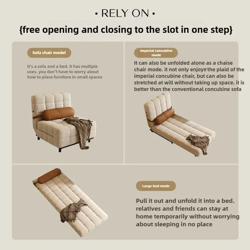 للطي ثنائي الغرض شقة صغيرة غرفة المعيشة الرجعية متعددة الوظائف أريكة سرير أرائك واحدة الأثاث الفرنسية كريم أريكة سرير