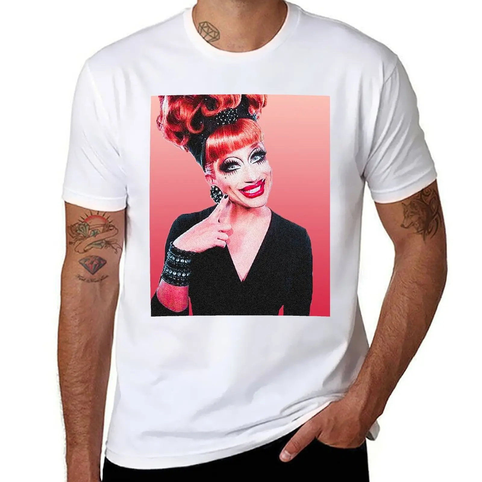 bianca del rio || background color T-Shirt shirts graphic vintage anime shirt blanks mens clothing